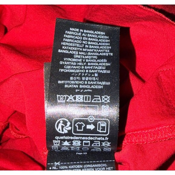 G-Star RAW Front Seam R Tee in Baron Red – Women’s Multiple Sizes (NWT) - Picture 12 of 12